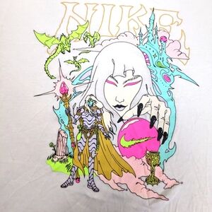 Nike Sportswear Haze Mystic Magic Fantasy Dragon Tee Medium